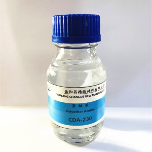 எபோக்சி-க்யூரிங் ஏஜெண்டிற்கான பாலிதர் அமீன் D230 CAS 9046-10-0
